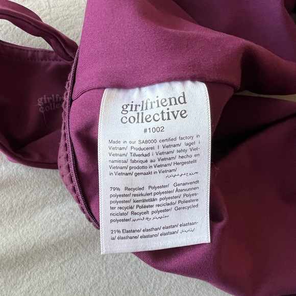 Girlfriend Collective Paloma racerback bra - Picture 4 of 4